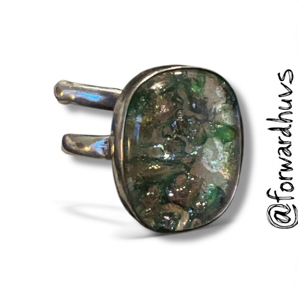 Sterling Silver Statement Ring (Slightly Adjustab… - image 1